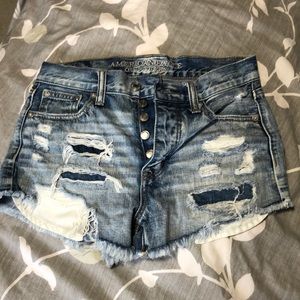 High Rise Festival Jean Shorts